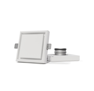 Диффузор под покраску скрытого монтажа SECRET SOFT FRAME D125мм